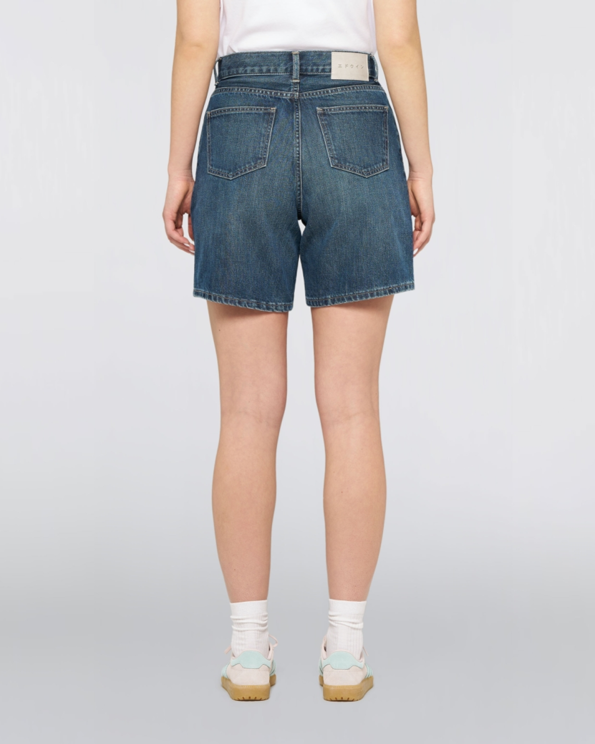 W' Cleo Short-Blue - Dipside Wash
