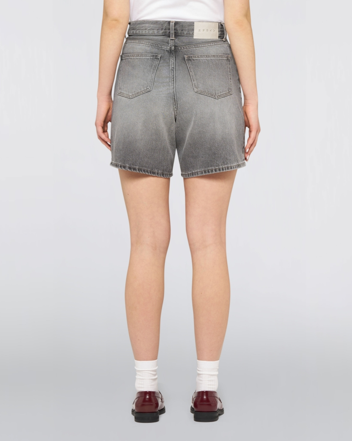 W' Cleo Short-Black - Moonstone Wash