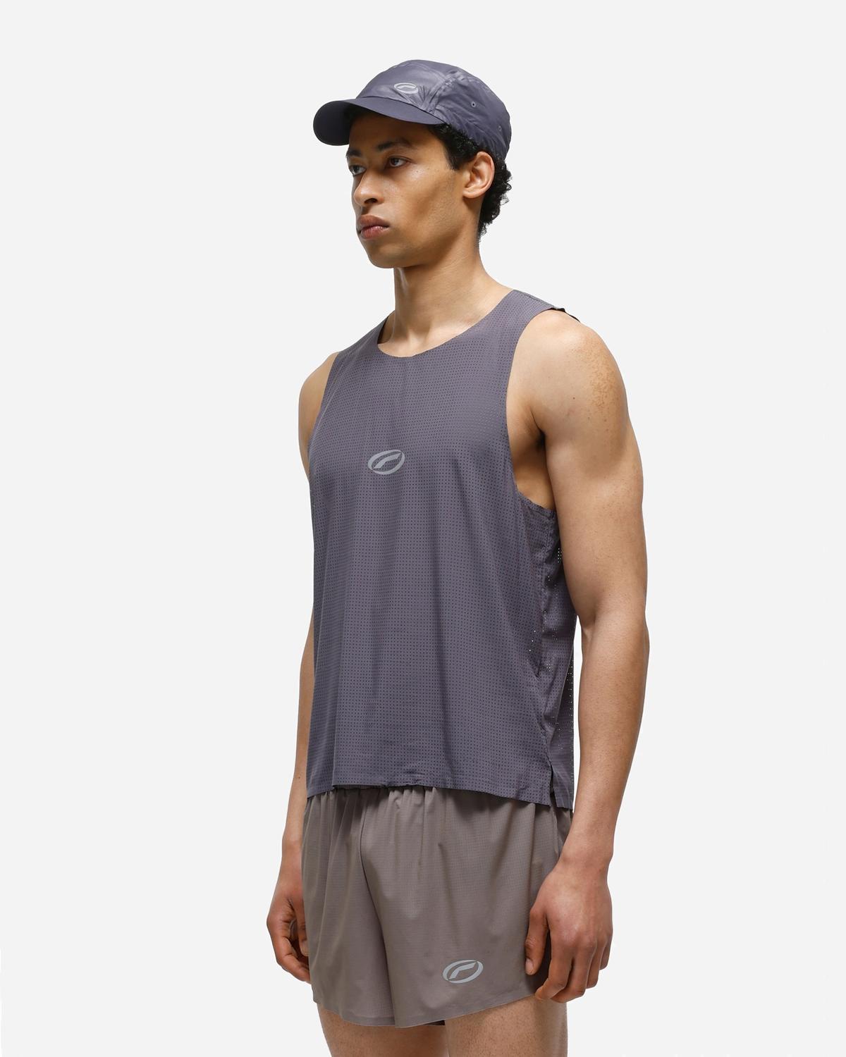 Crop Mesh Singlet