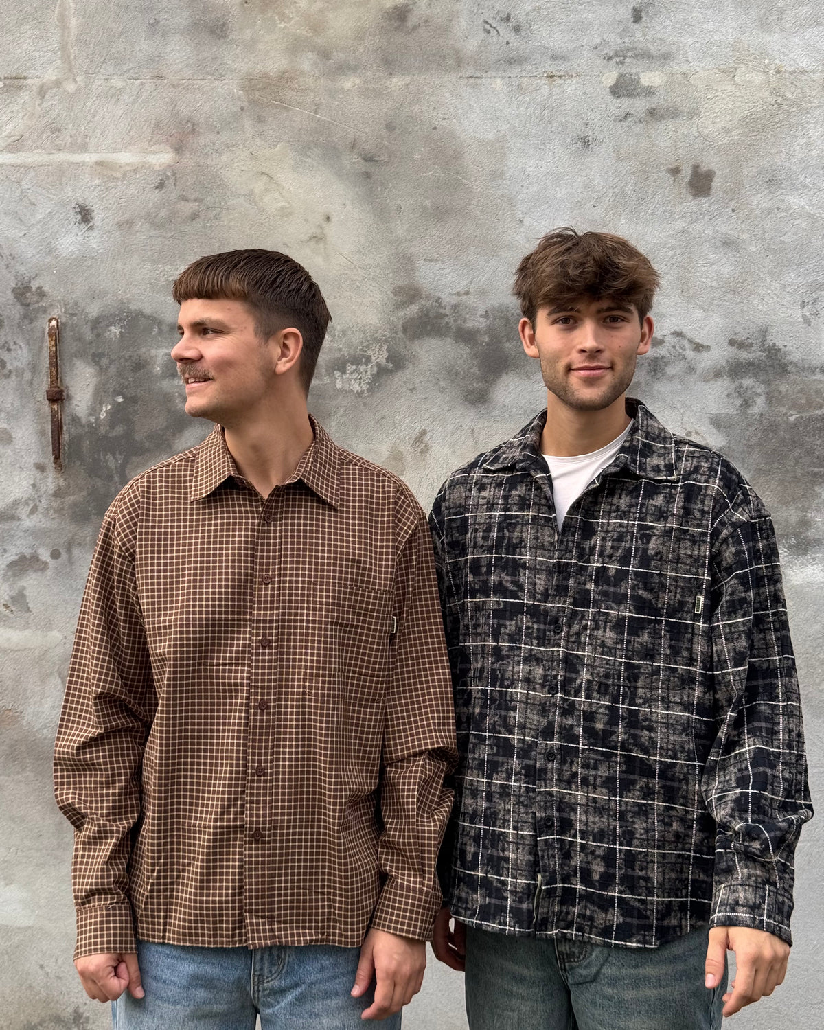 Jong Wash Check Shirt