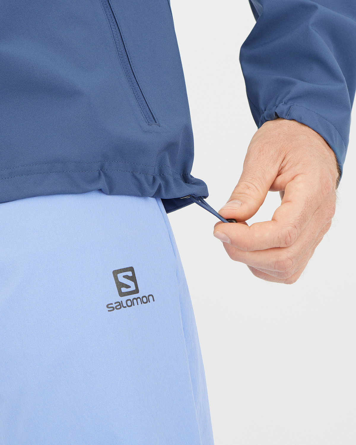 M Essentials Waterproof Jacket - Dark Denim/Mood Indigo