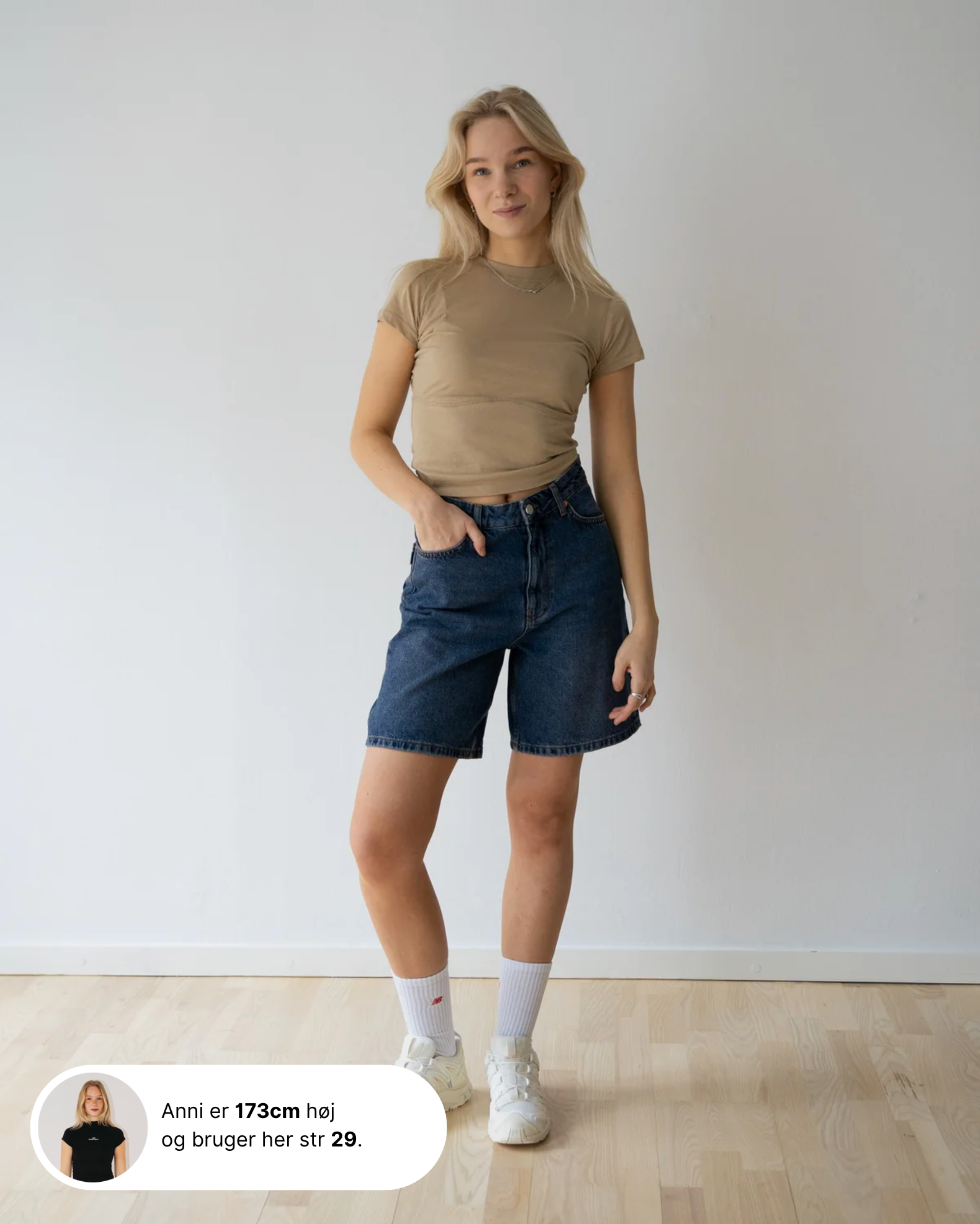 Maggie 90s Rinse Shorts