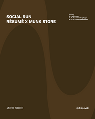 RÉSUMÉ X MUNK STORE SOCIAL RUN