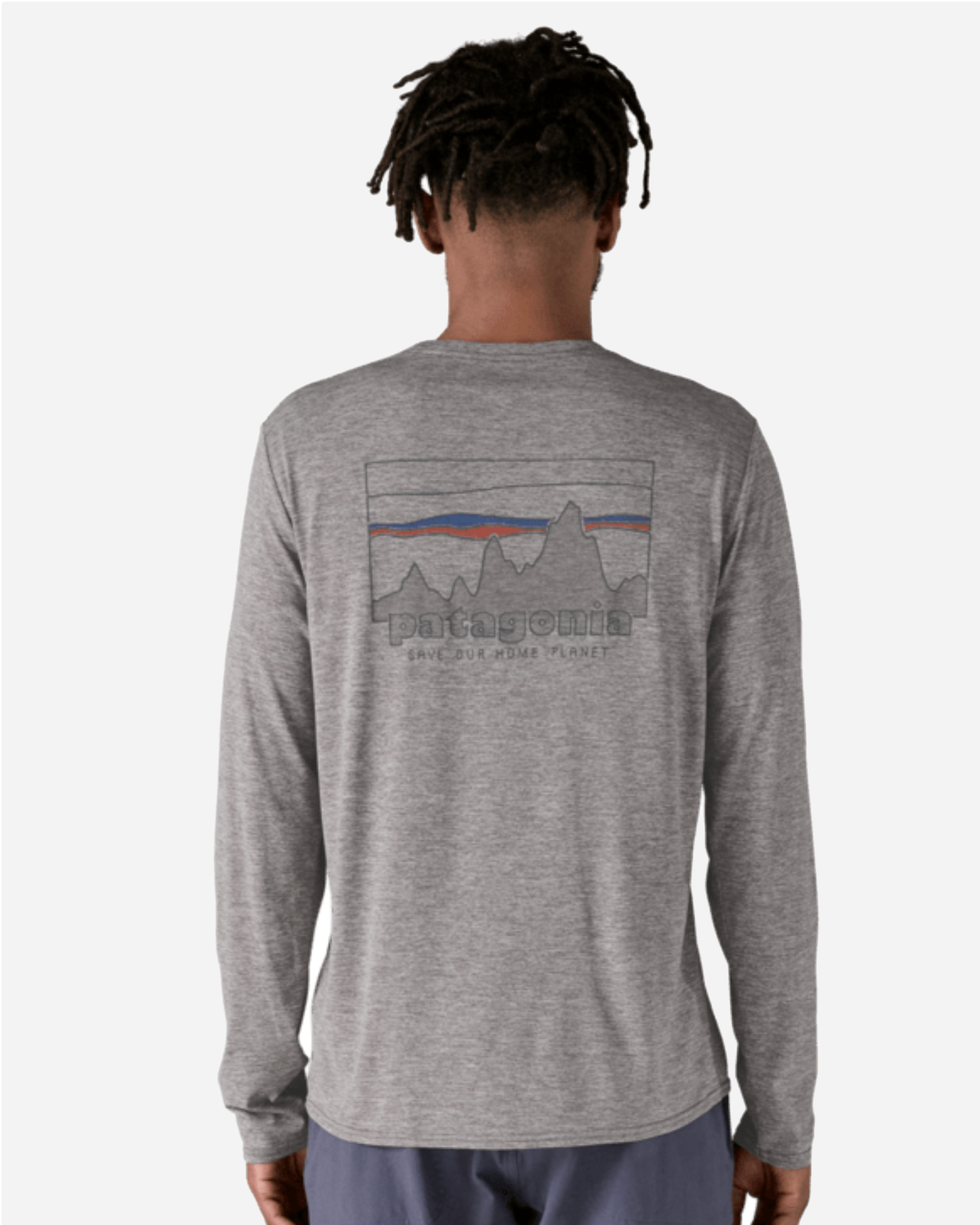 M's L/S Cap Cool Daily Graphic Shirt