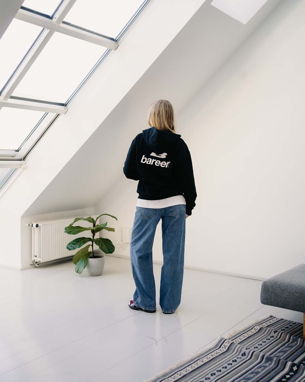 Oversized Zip Hoodie Logo 2.0