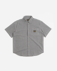 S/S Flannel Shirt - Shale Check