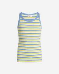 5x5 Stripe Carinila Top - Multi Sunny Lime