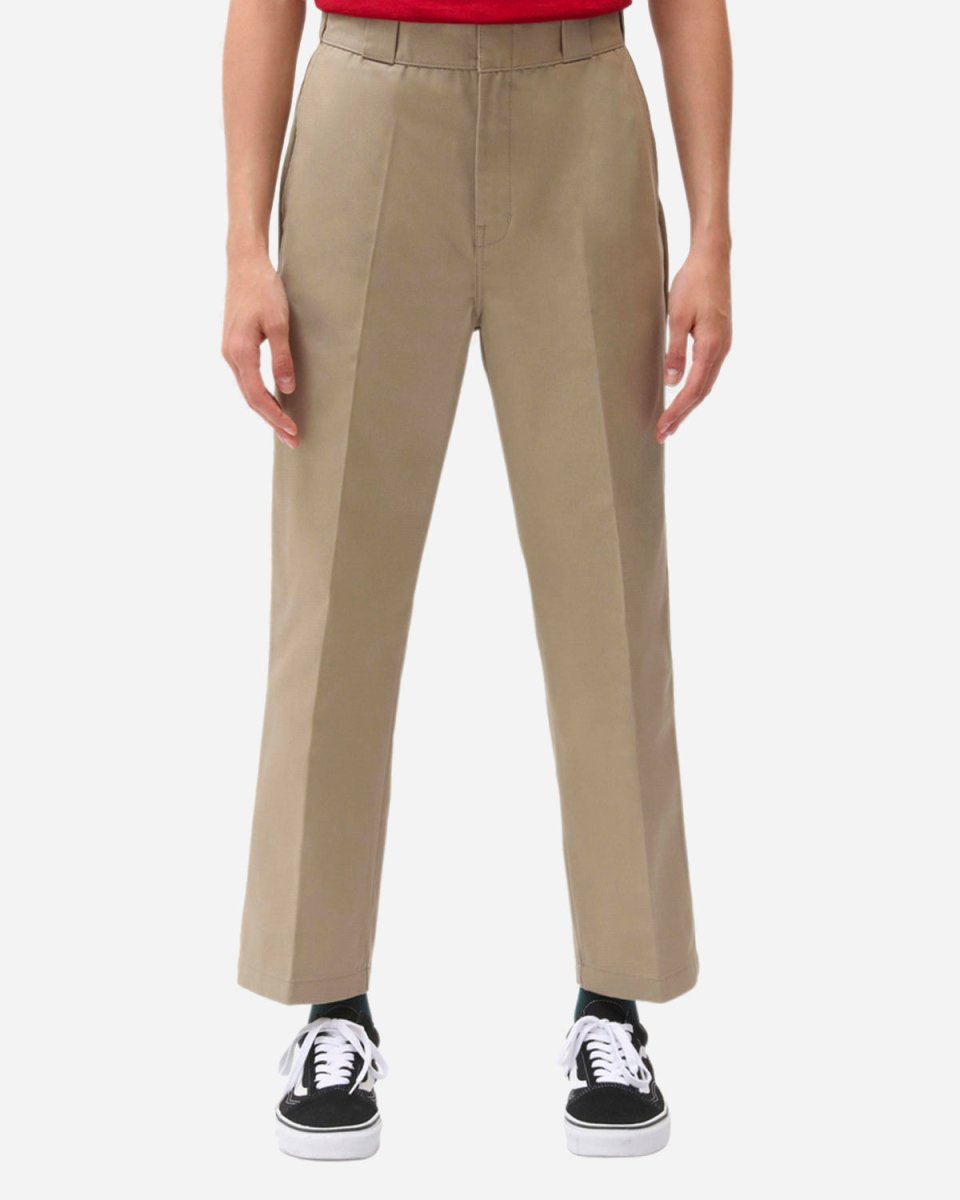 874 W Cropped Pants - Khaki - Munk Store