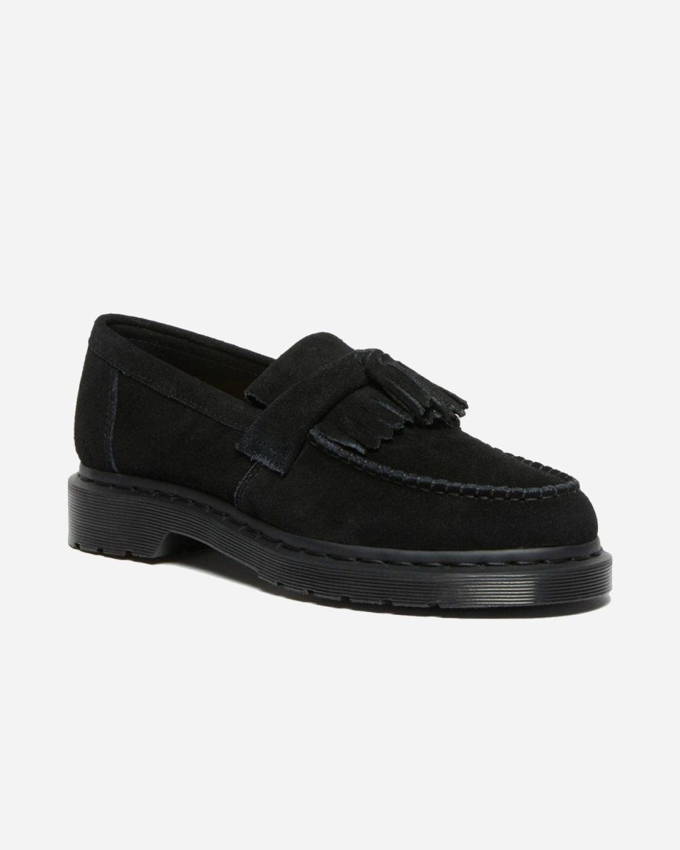 Adrian Mono Suede Loafers Black