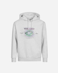 Artwork Hoodie - Light Grey Melange Galaxy