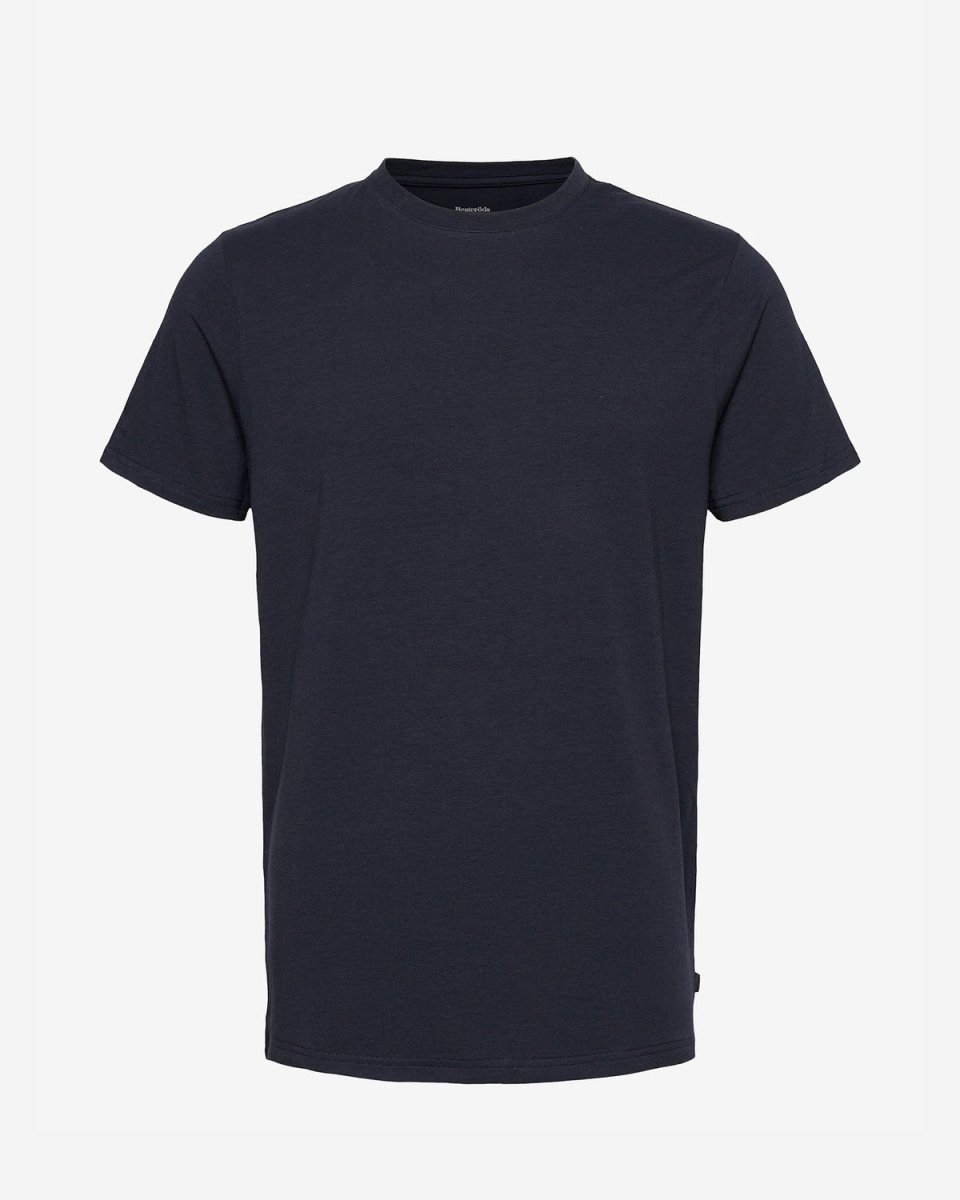 Bamboo R-Neck Tee - Navy - Munk Store