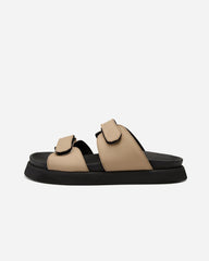Bodi Recycled Slipper - Taupe Nylon