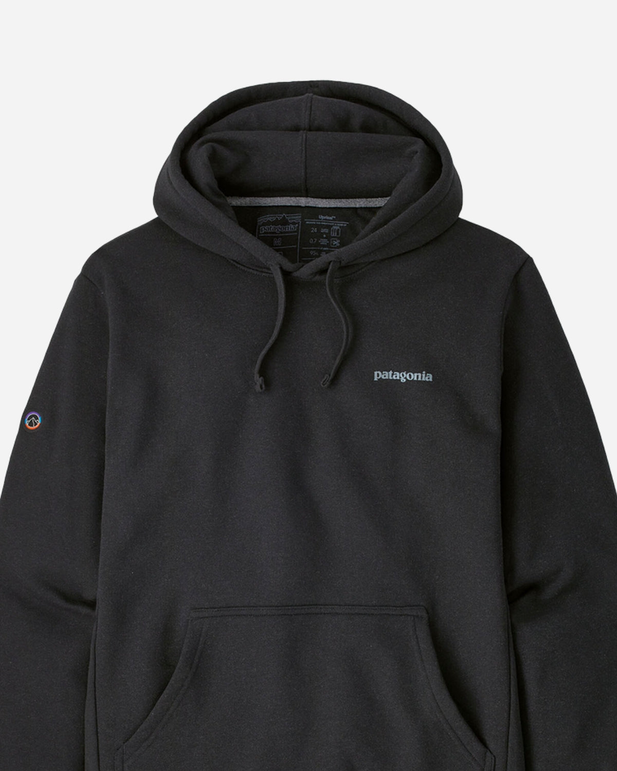 Fitz Roy Icon Uprisal Hoody - Ink Black