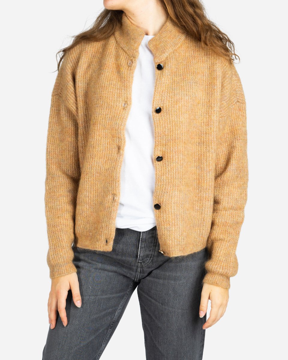 Debbie Short Cardigan Tannin Sweatshirts og strik fra