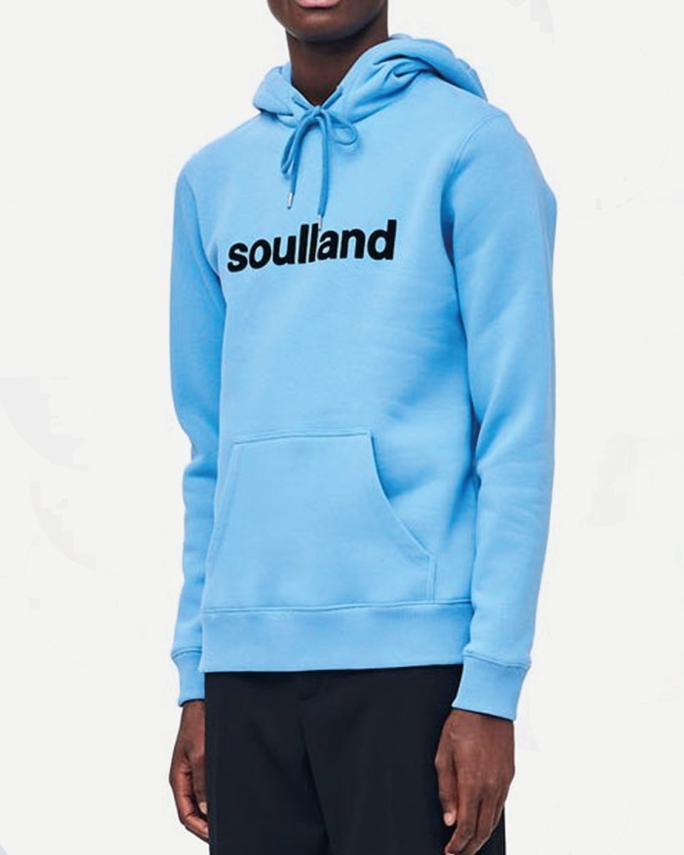 Googie Hoodie - Light Blue Sweatshirts og strik fra Soulland