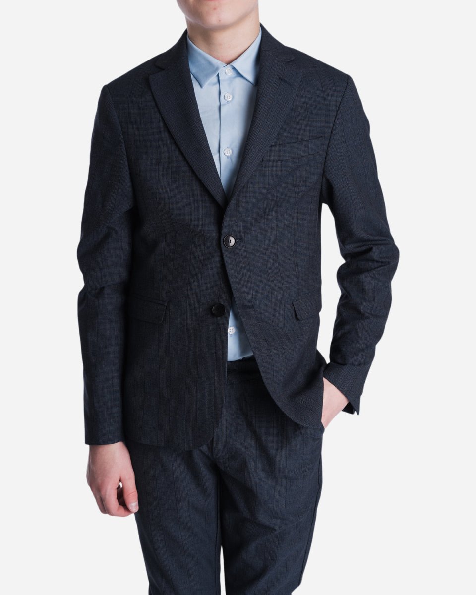 Kai Check Blazer - Blue Check - Munk Store