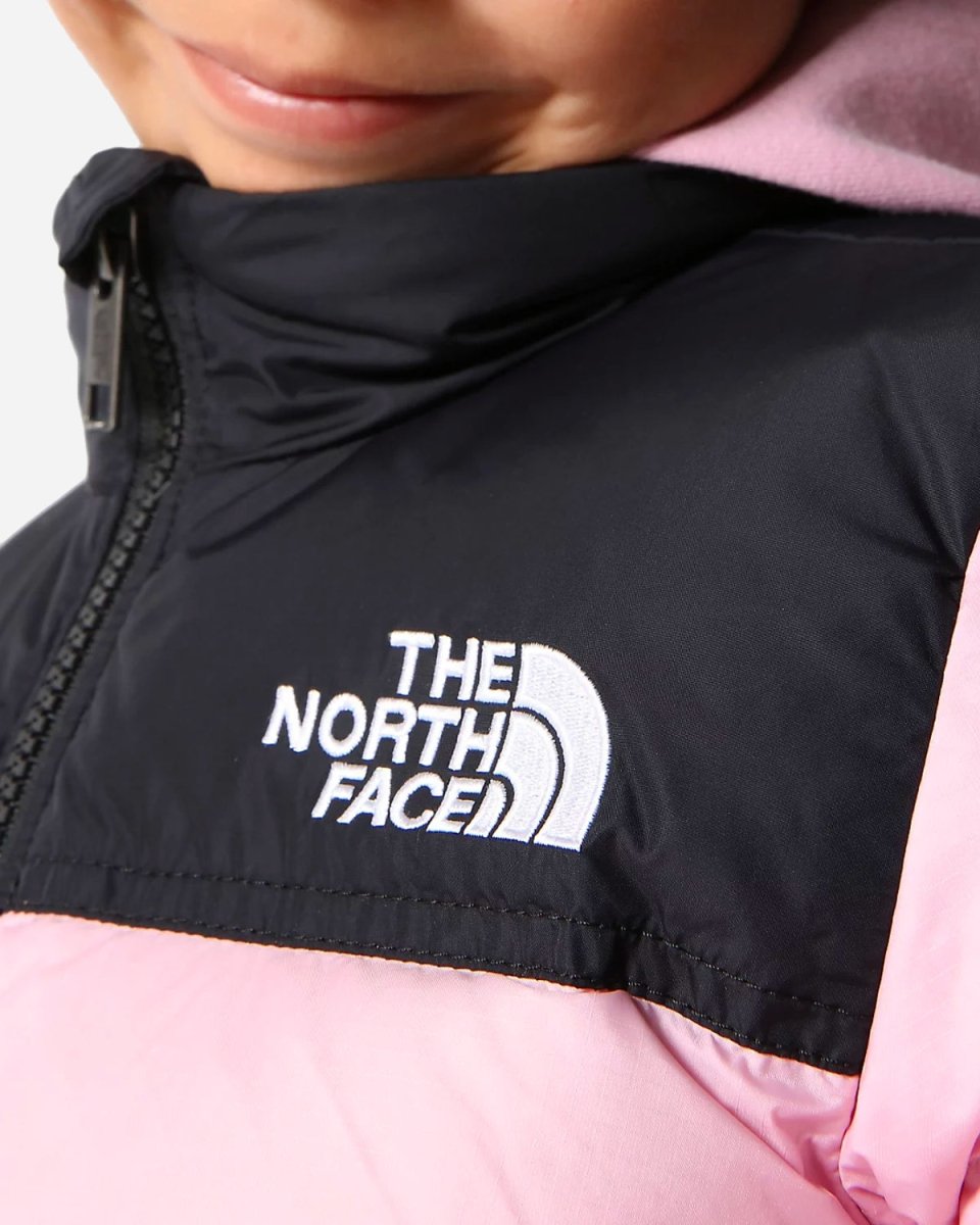 Kids 1996 Retro Nuptse Jacket - Cameo Pink - Munk Store