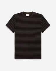 Mento Stripe Tee - Brown