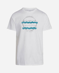 Mogens Tee - White/Petrol