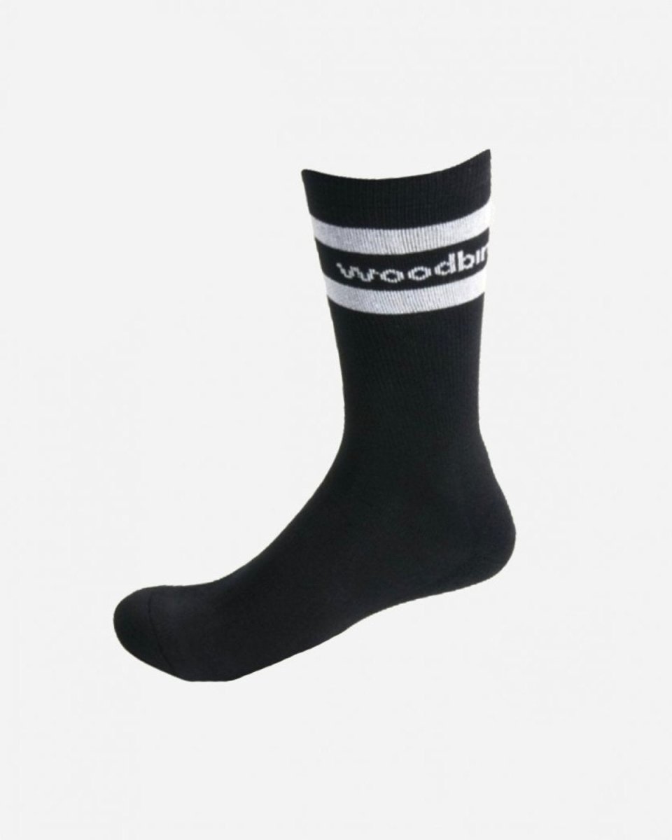 Our Sport Socks - Black/White Woodbird | Munk Store