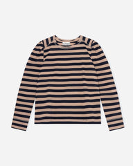 Striped Cotton Jersey - Sky Captain