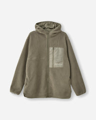 Was In Budapest Pile Jacket - Elephant