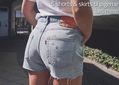 5 shorts og skirts til pigerne