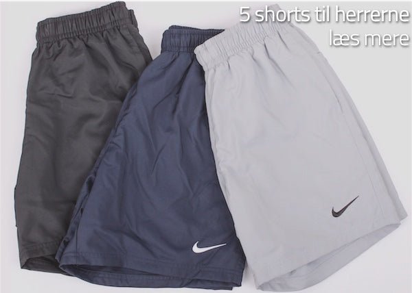 5 shorts til herrerne - Munk Store