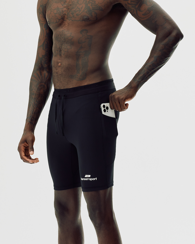 Men's Active Sprinter Tights - Black Onyx