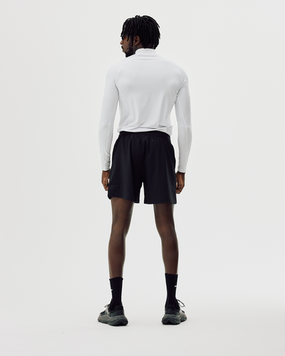 Men's Mock Neck Base Layer - White