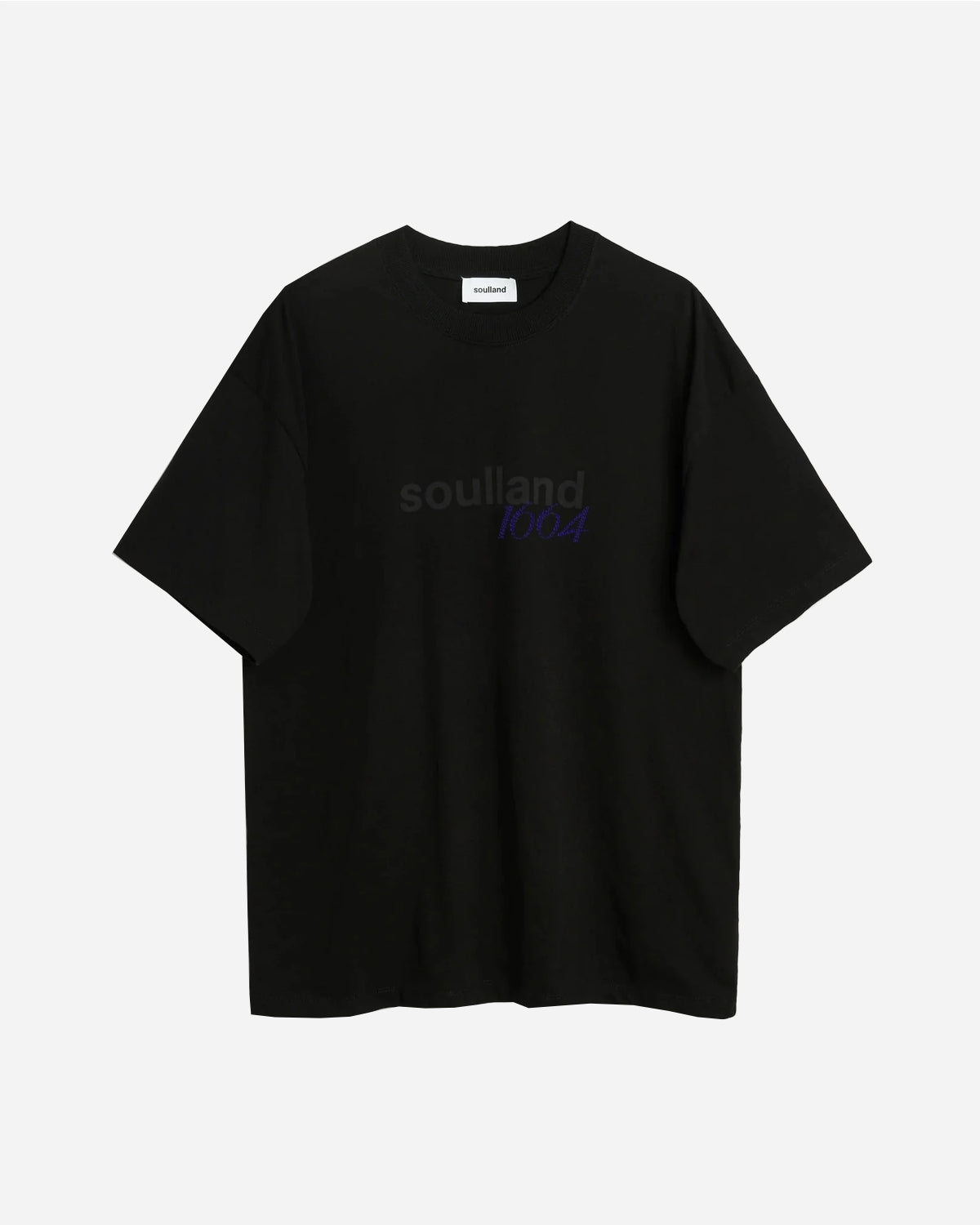 Soulland X 1664 Ocean t-shirt - Black