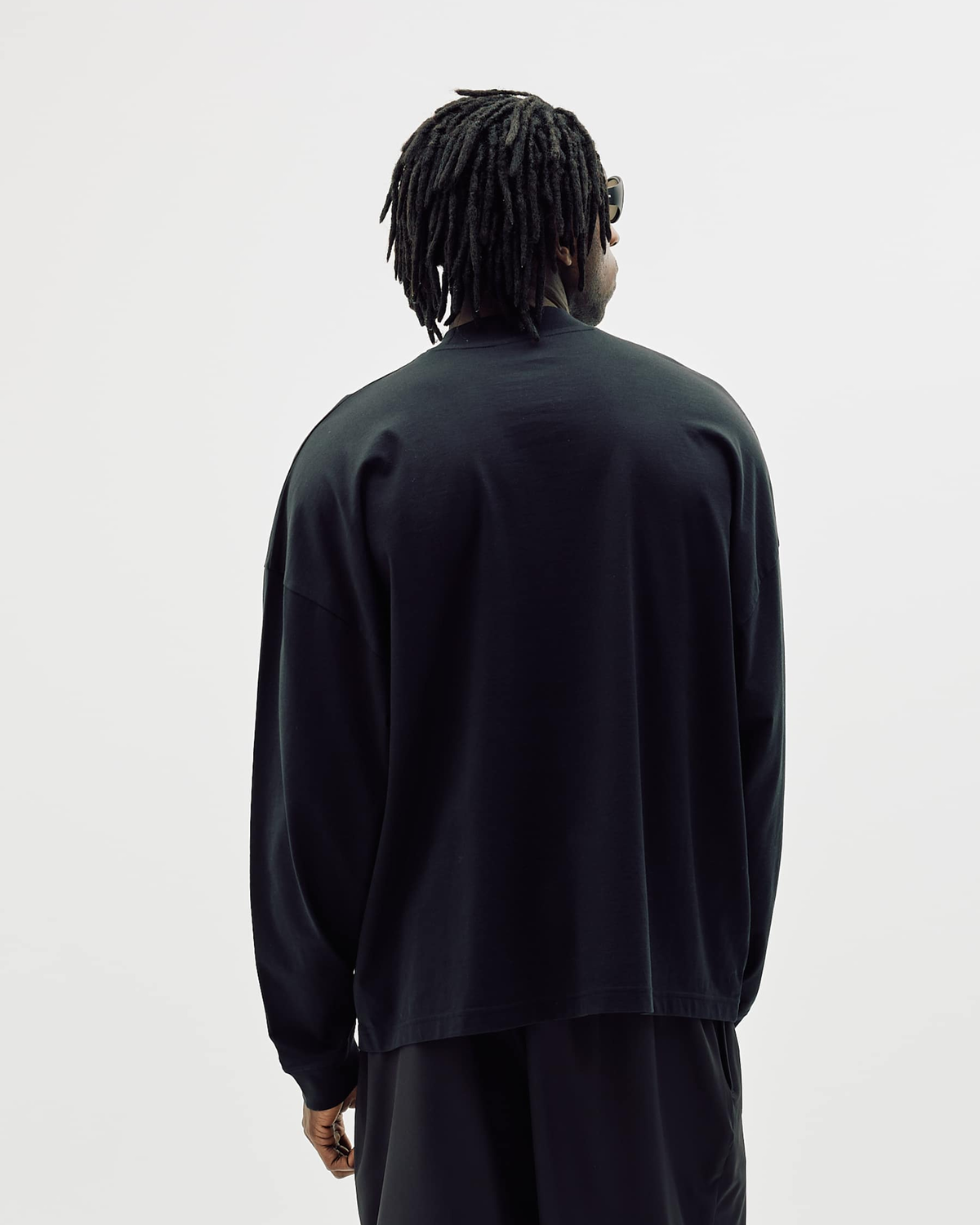Oversize Mock Neck
