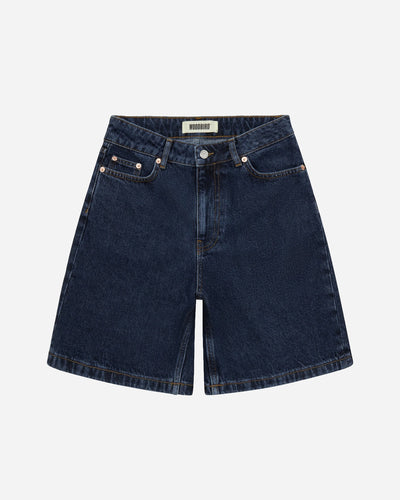 Maggie 90s Rinse Shorts - 90s Blue