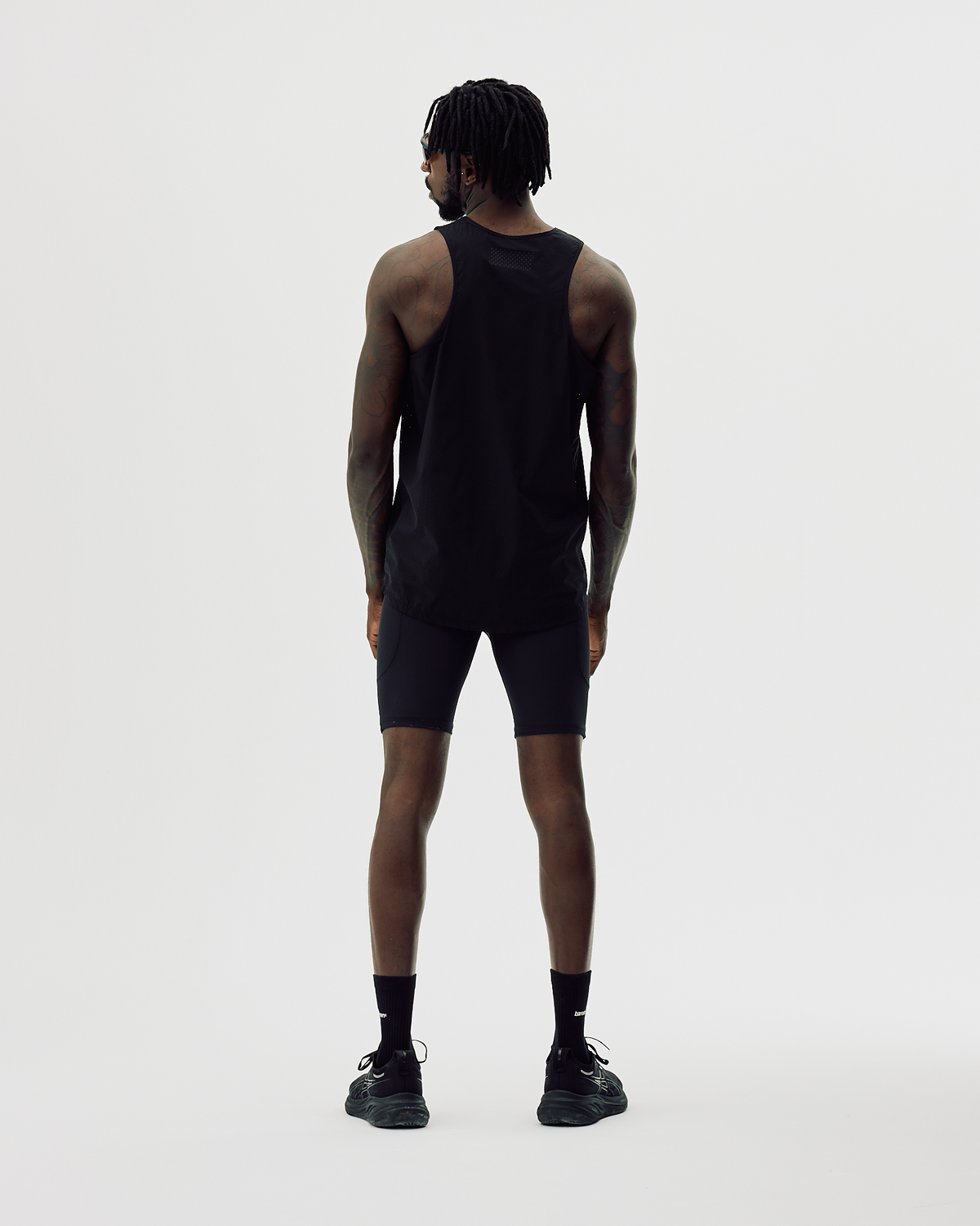 Men's Racer Tank - Black Onyx