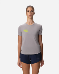 Stopwatch Short Sleeve Women - Light Grey Heather