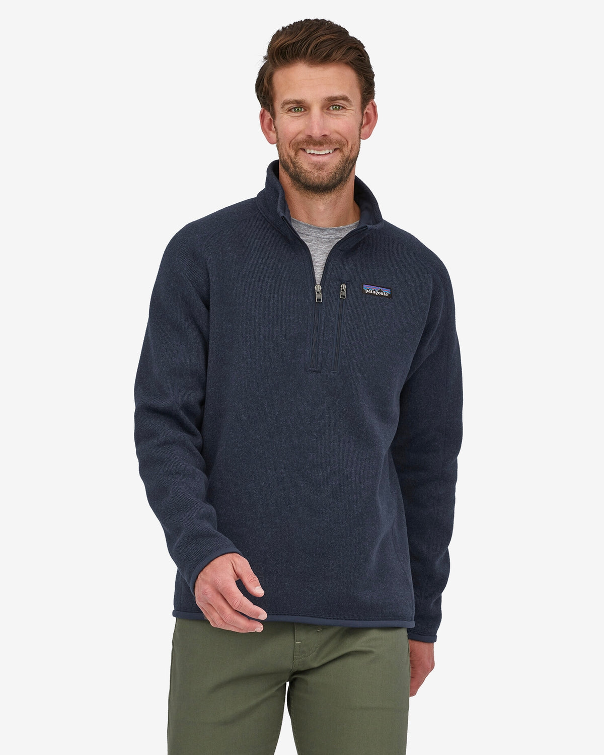 M's Better Sweater 1/4 Zip - New Navy