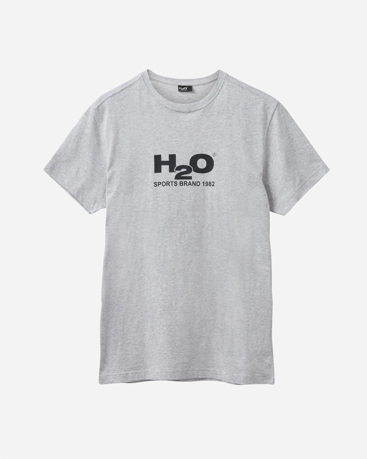 Logo Tee - Lt. Grey Mel/Black