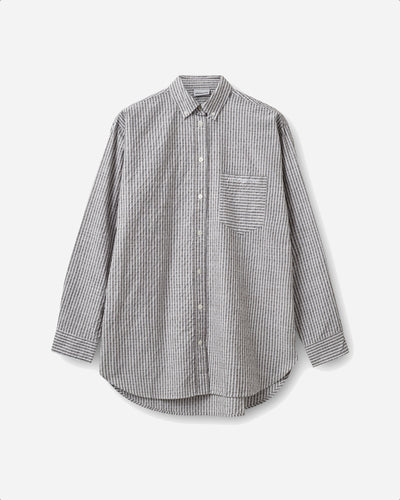 Holiday Shirt - Brown Stripe