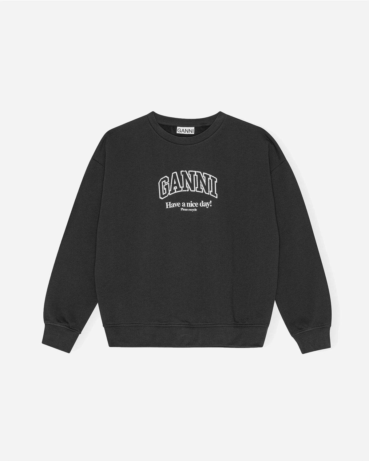 Isoli Ganni Oversized Sweatshirt - Phantom