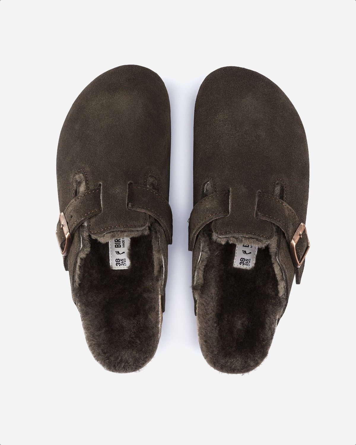 Boston Shearling Suede / Fur Narrow