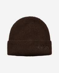 Halo Wool Rib Beanie - Bracken