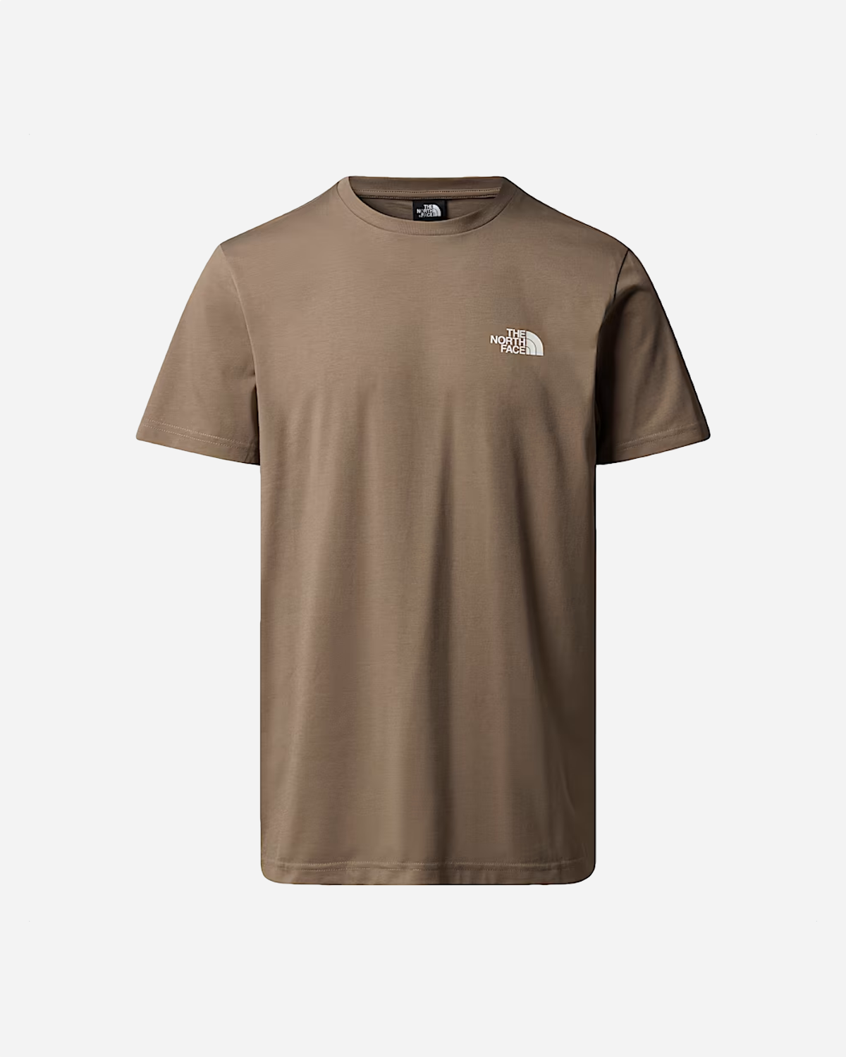 M Ss Simple Dome Tee - Mocha Brown