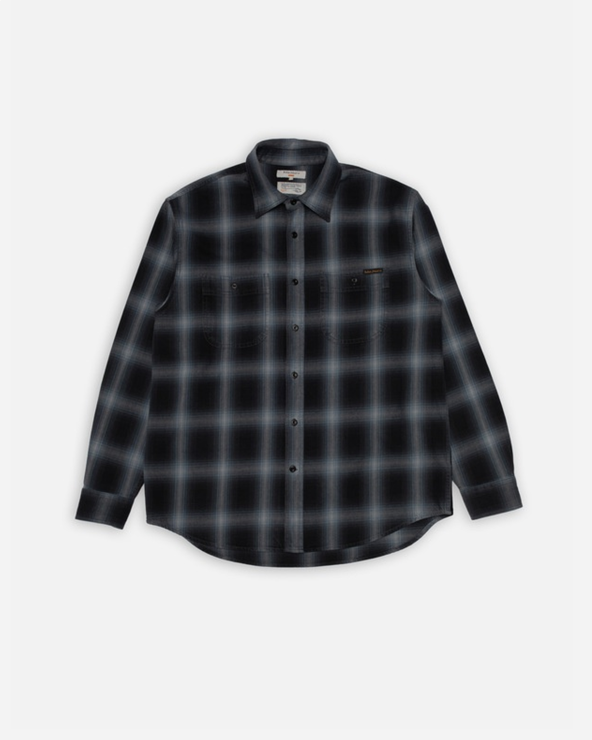Julian Worker Shadow Check Shi - Black