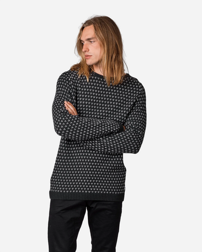 Hugo knit - Olive/cream