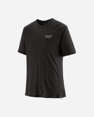 M's Cap Cool Merino Blend Graphic Shirt - Heritage Header: Black