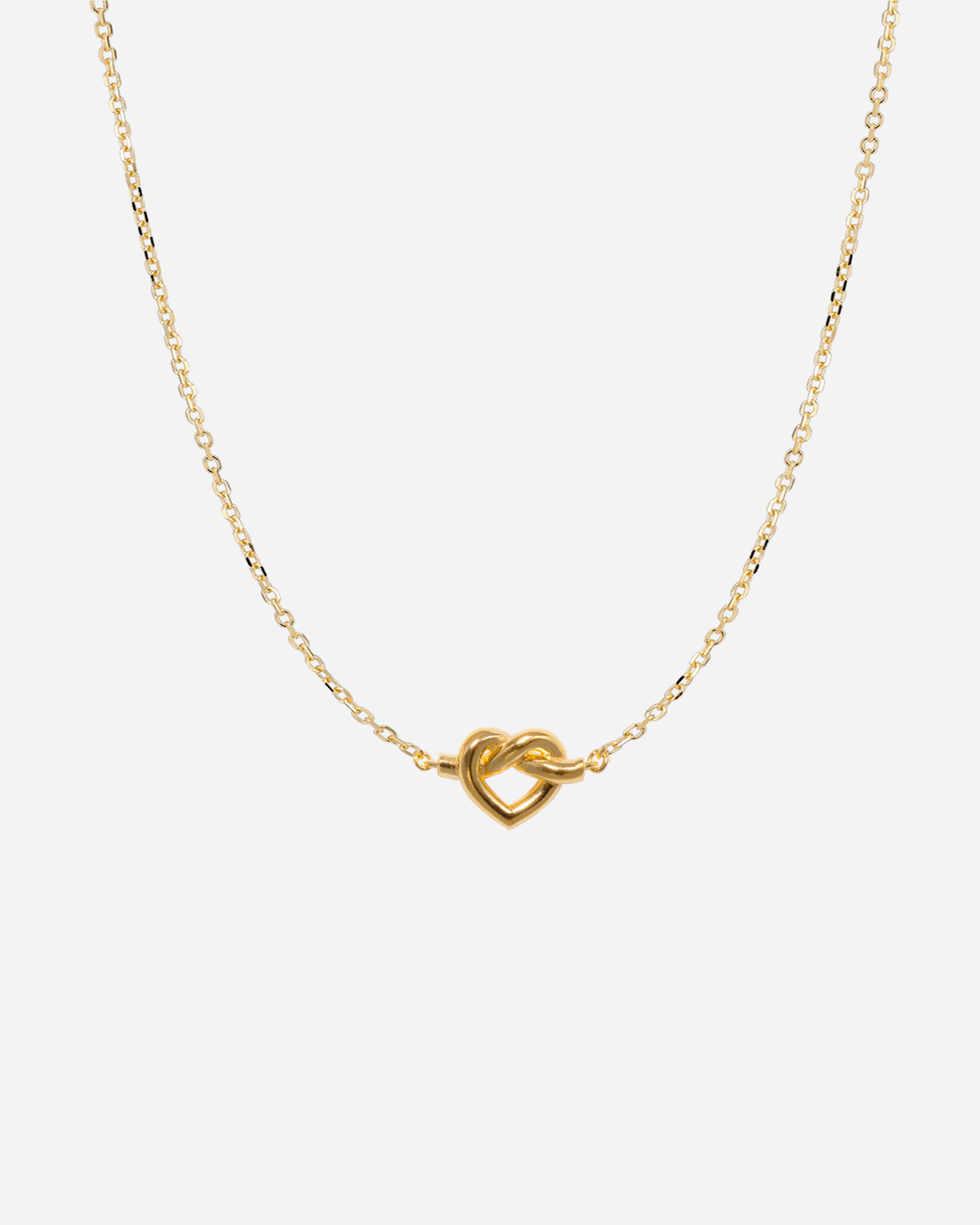 Tied Heart Necklace