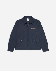 Blake Zip Jacket Back Sateen - Navy