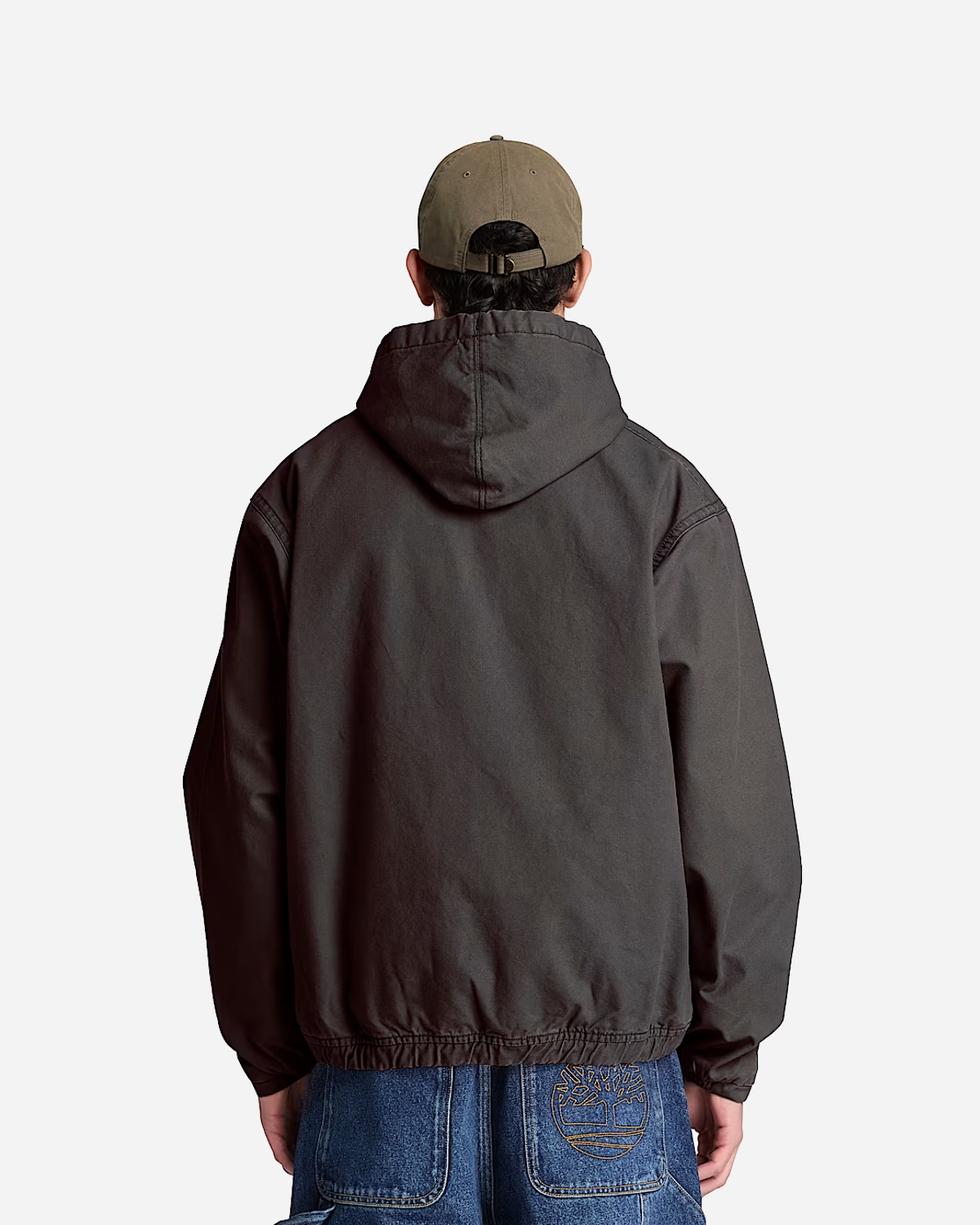 Canvas Hooded Bomber