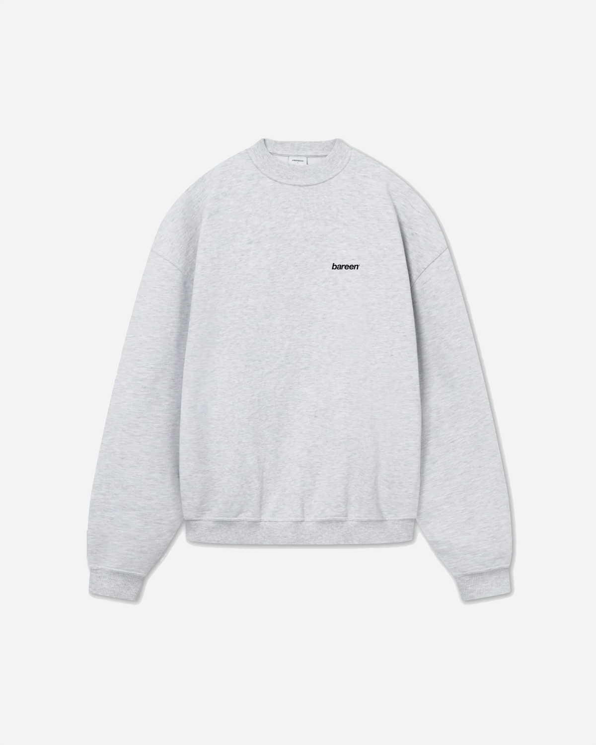 Oversized Crewneck Logo - Cloudy Grey