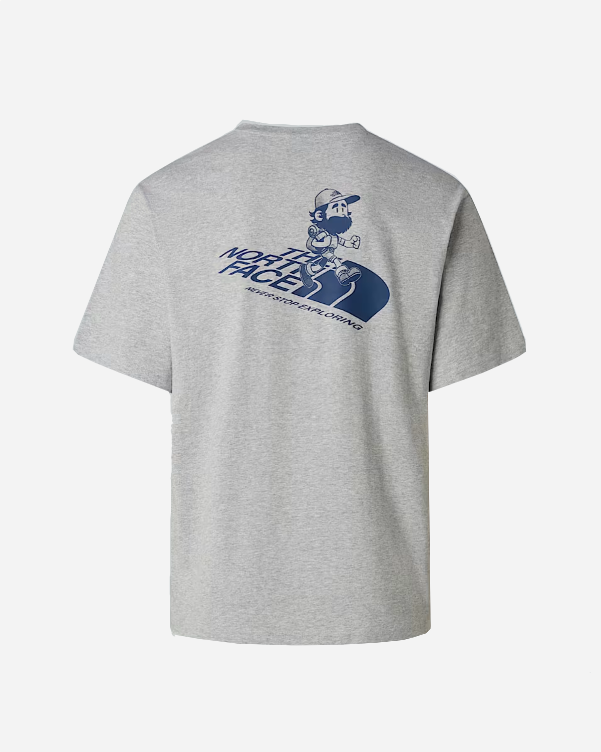 U Run Graphic Relaxed S - Light Grey